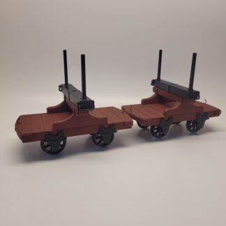 7/8" Scale FR Wooden Bolster Wagons Kit